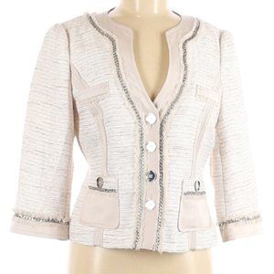 White House Black Market Tweed Jacket Size 4